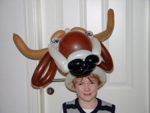 Luftballonhut Stier