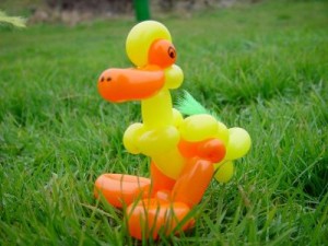 Luftballontier Ente