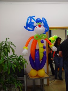 Luftballondekorationen Luftballon Clown